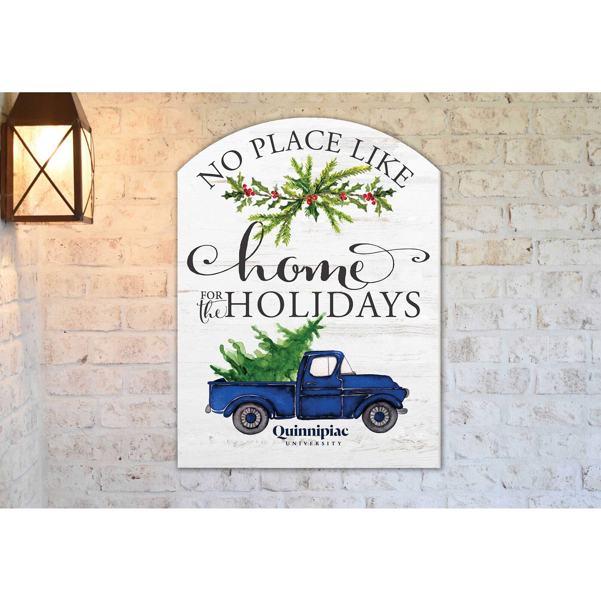 NO PLACE LIKE  
home  
FOR THE HOLIDAYS  

Quinnipiac  
UNIVERSITY