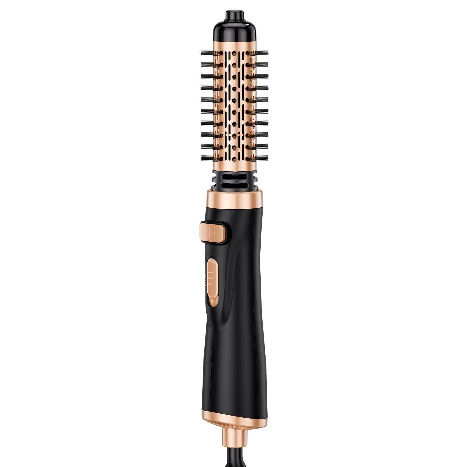 Alt View 9. Glintex - Hair Dryer Brush, Rotating Hot Air Brush with 1.5" and 2" Barrels for Fast Drying, Volume and Curling.