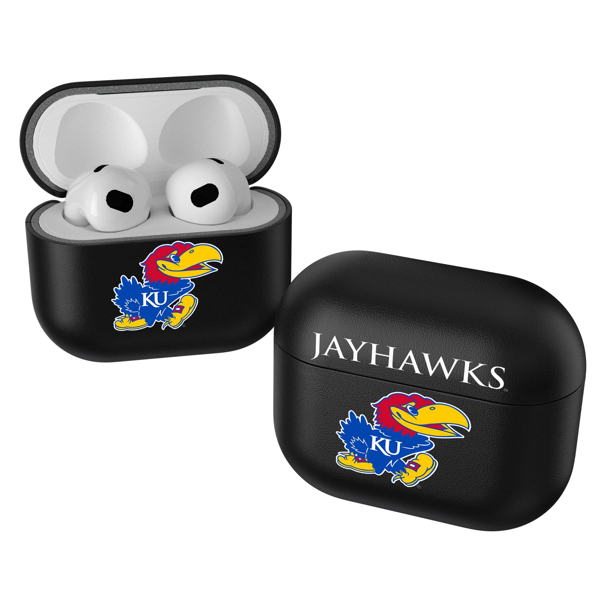 Keyscaper - Kansas Jayhawks Kansas Jayhawks Insignia 2nd Gen AirPods Pro Case Cover - Black