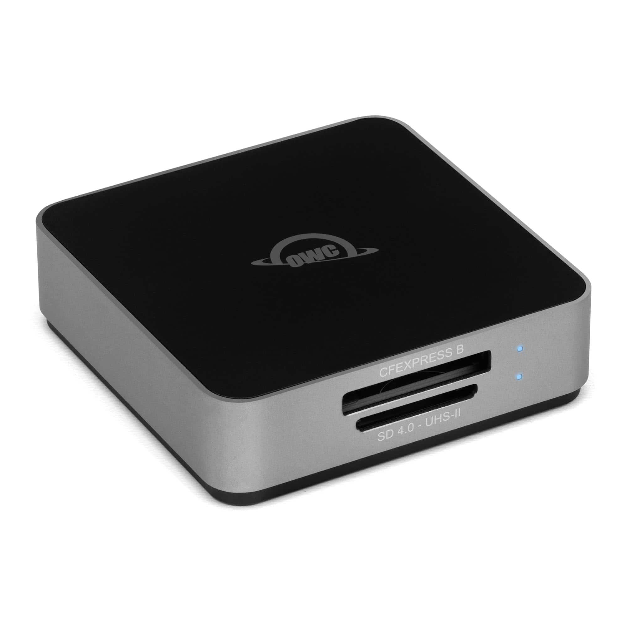 OWC - Atlas Dual CFexpress Type B & SDXC UHS-II Card Reader, Bus-Powered by USB-C