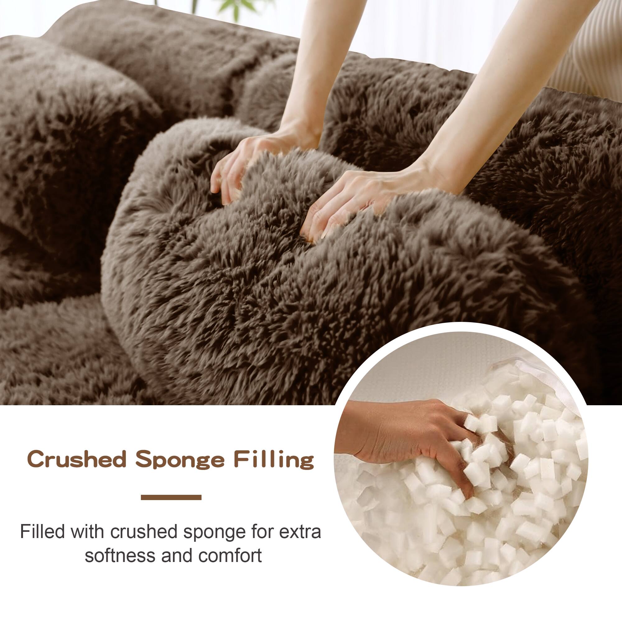Crushed Sponge Filling

Filled with crushed sponge for extra softness and comfort