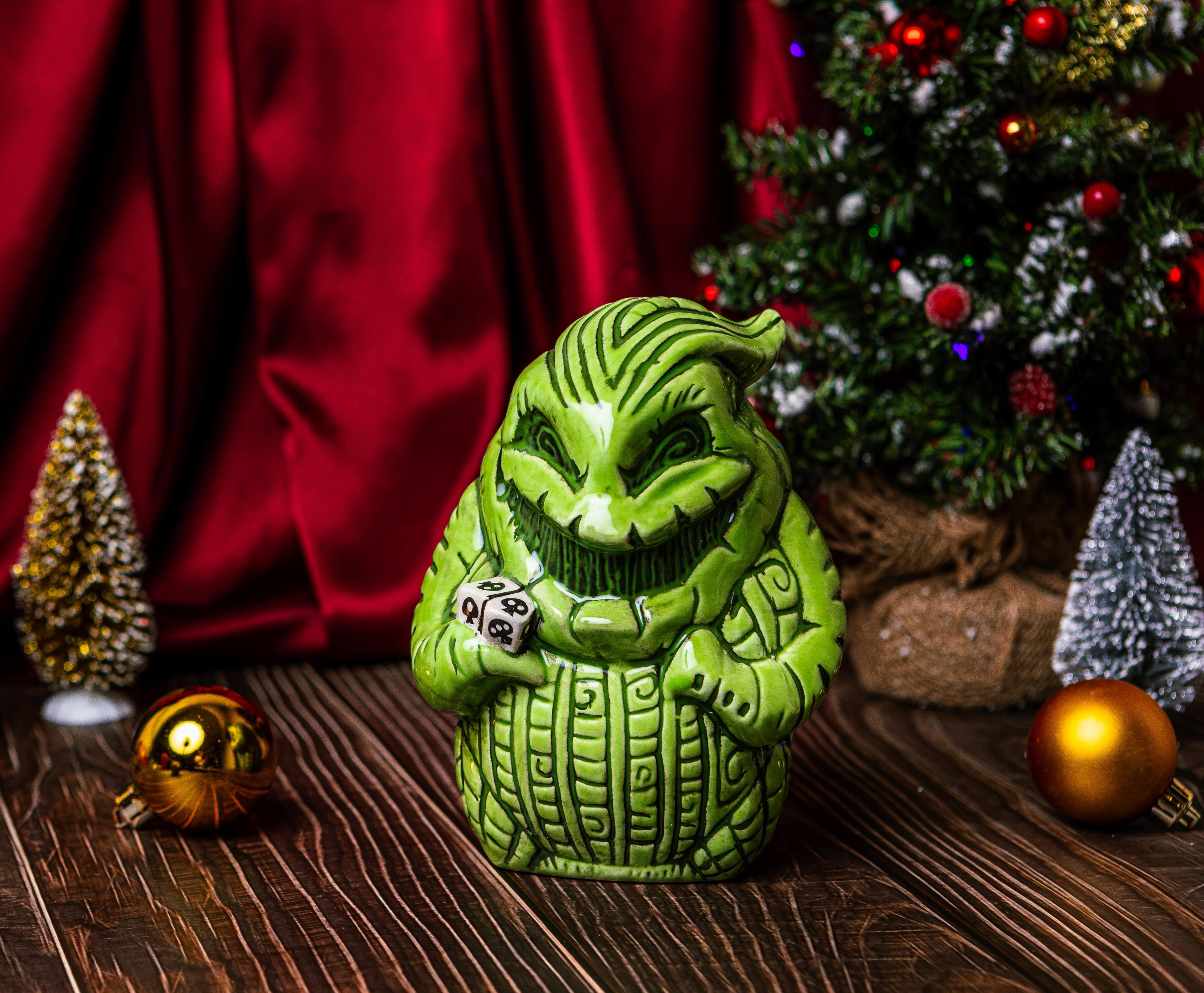 Alt View 10. Disney - Geeki Tikis Disney The Nightmare Before Christmas Oogie Boogie Ceramic Mug - Green.
