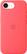 Front. Apple - iPhone 17e Silicone Case with MagSafe - Bright Guava.