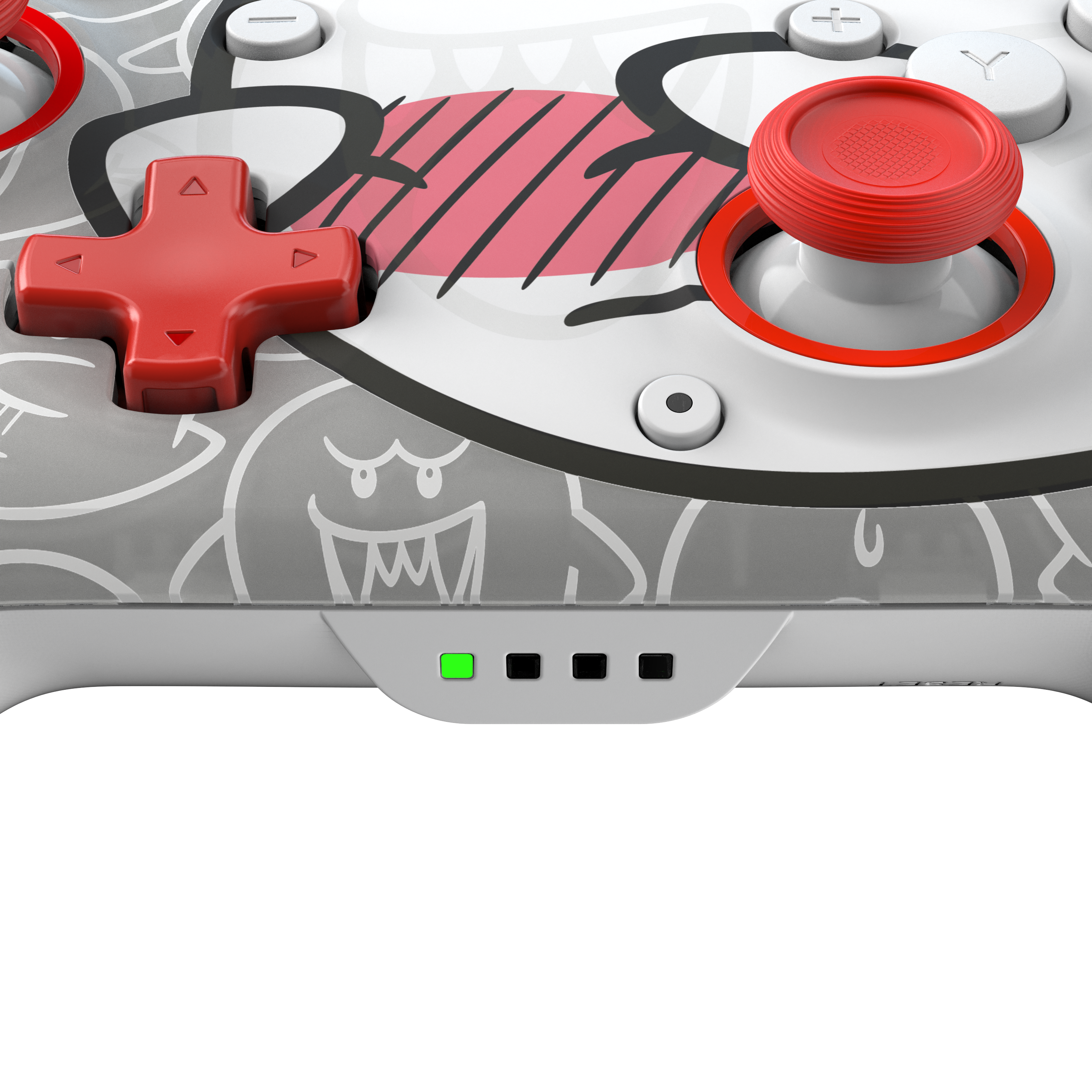 Alt View 15. PDP - Rematch Wireless Gaming Controller for Nintendo Switch, Nintendo Switch 2 - Boo-Hoo.