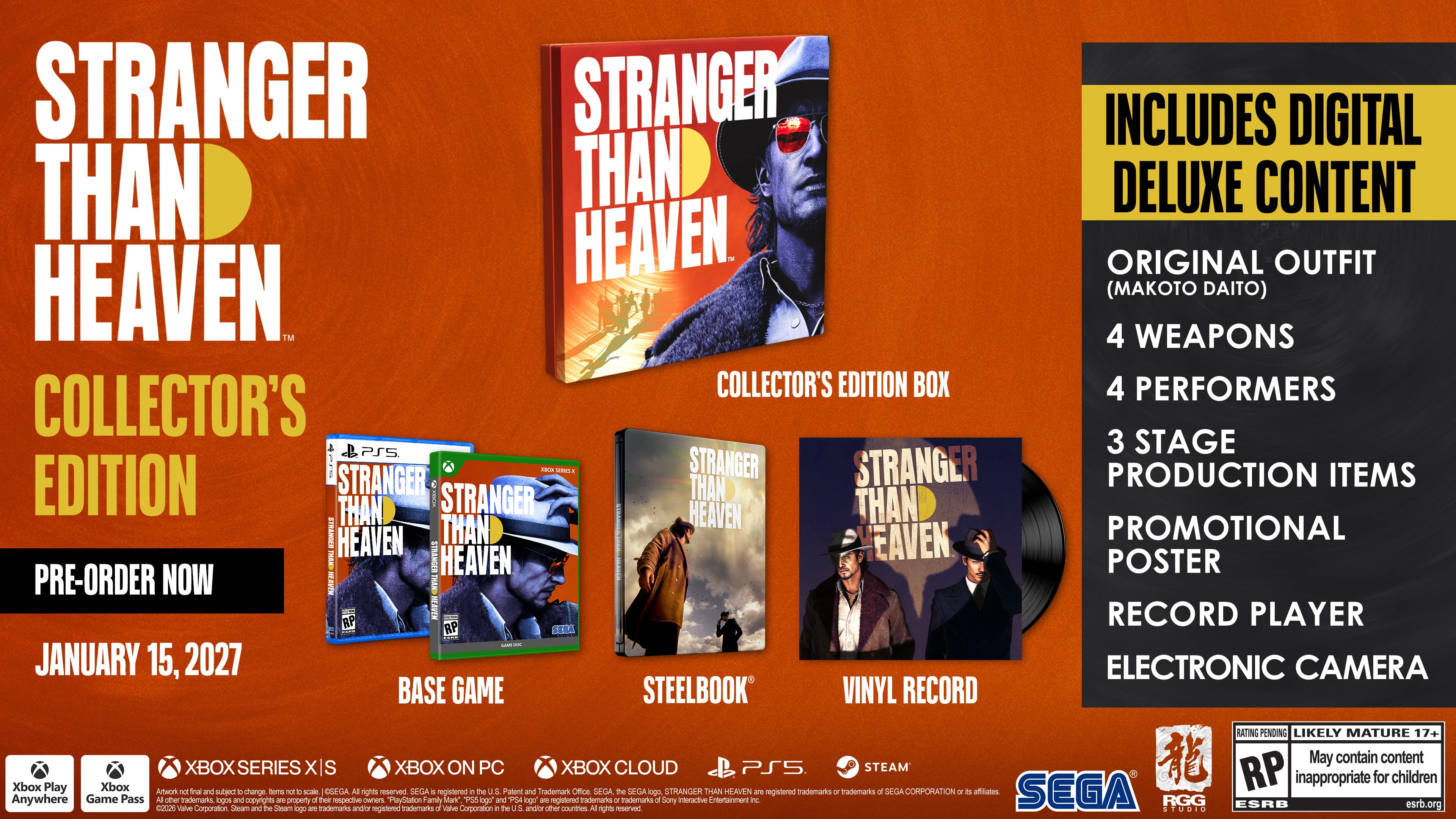 Stranger Than Heaven Collector's Edition - PlayStation 5