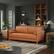 Alt View 12. Lifestyle Solutions - Langford Sofa Caramel PU - Caramel.