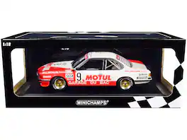 BMW 635 CSi #9 "Motul / Garage du Bac" 24H of Spa (1984) Ltd Ed to 300 pcs 1/18 Diecast Model Car by Minichamps