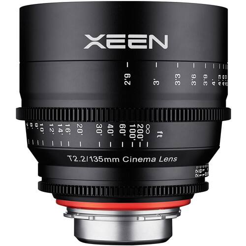 XEEN  
2'9 3' 3 3 9. 3 9 3 4 4'3 4 a. 1O. I I 12' I 14 16' I I .03 30' 40' 09 100 200 8 ft I 1IIIII I I I I  
T2.2/135mm Cinema Lens