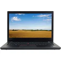 Lenovo - 14" Refurbished 1920 x 1080 FHD - Intel 6th Gen Core i5-6300U with 16GB RAM - Intel HD Graphics 620 - 256GB SSD - Black - Front_Zoom