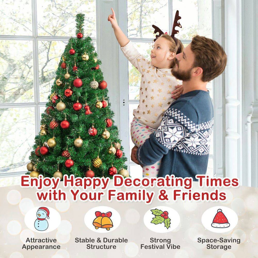 Enjoy Happy Decorating Times with Your Family & Friends

- Attractive Appearance
- Stable & Durable Structure
- Strong Festival Vibe
- Space-Saving Storage