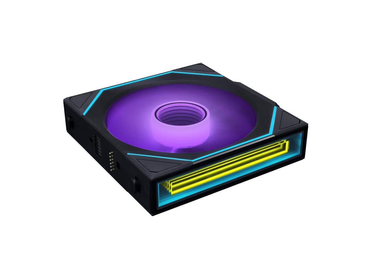 Lian Li - 12rslin1w1b wireless 120mm argb case fan - Black