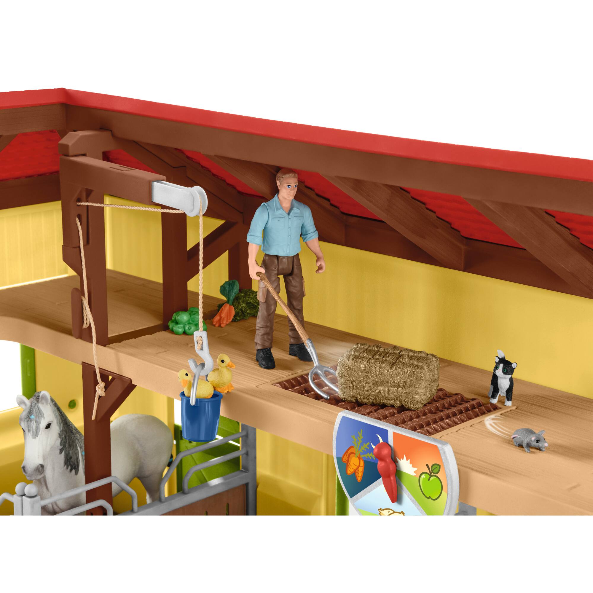 Alt View 4. Schleich - Farm World: Horse Stable.