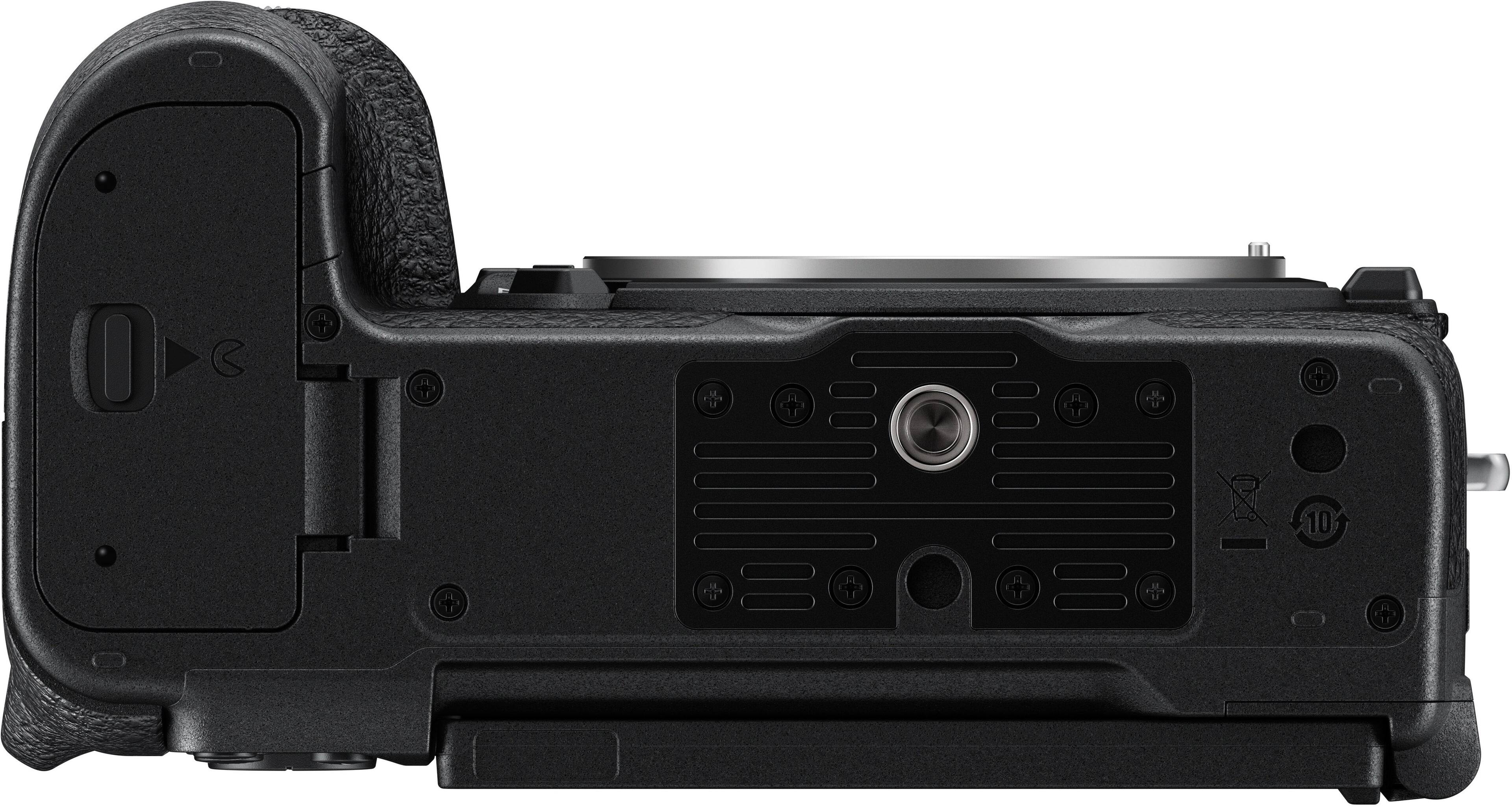 Left. Nikon - Nikon Z5IIC 4K Video Mirrorless Camera Silver Body - Silver.