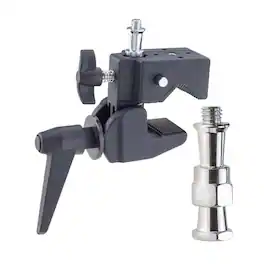 Flashpoint - Super Clamp, Black, 3/8" AntiTwist Stud