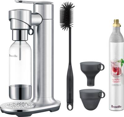 Breville the InFizz Fusion Bundle w/CO2 Brushed Stainless Steel Breville the InFizz Fusion Bundle w/CO2 Brushed Stainless Steel