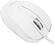 Front. Macally - Macally USB Wired Mouse with 3 Button, Scroll Wheel, & 5 Foot Long Cord, USB Mouse for Laptop and Desktop - White.