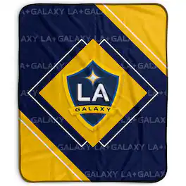 Pegasus - LA Galaxy 50" x 60" Diamond Logo Fleece Blanket - Multicolor