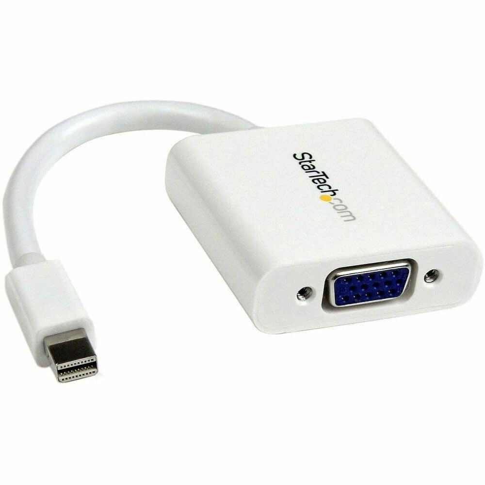 StarTech.com - Mini DisplayPort to VGA Adapter, Active Mini DP to VGA Converter, 1080p, mDP 1.2 to VGA Monitor/Display Adapter Dongle
