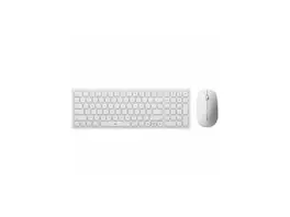 Alogic - Echelon USB-C Rechargeable Wireless Mouse & Compact Keyboard for Mac - Bluetooth/RF 5.0 - White