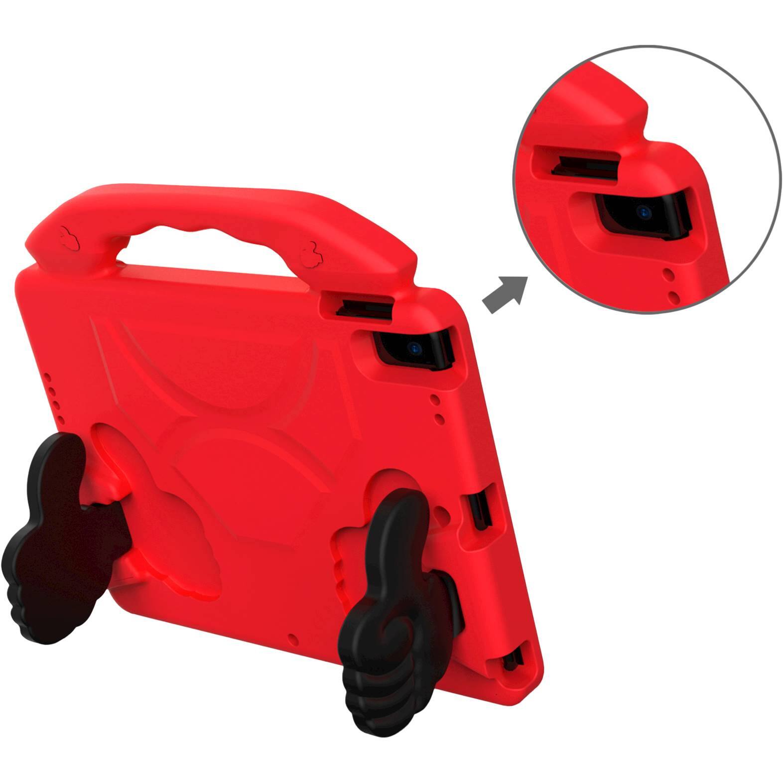 Alt View 11. SaharaCase - KidProof Case for Apple iPad 10.2 (8th Generation 2020 and 9th Generation 2021) - Red.