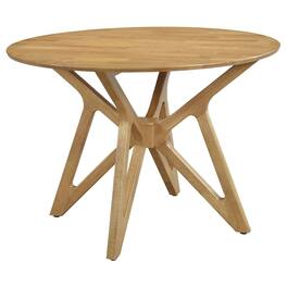Coaster Co. of America - Elowen Round 42-inch Solid Wood Dining Table Light Walnut - Brown