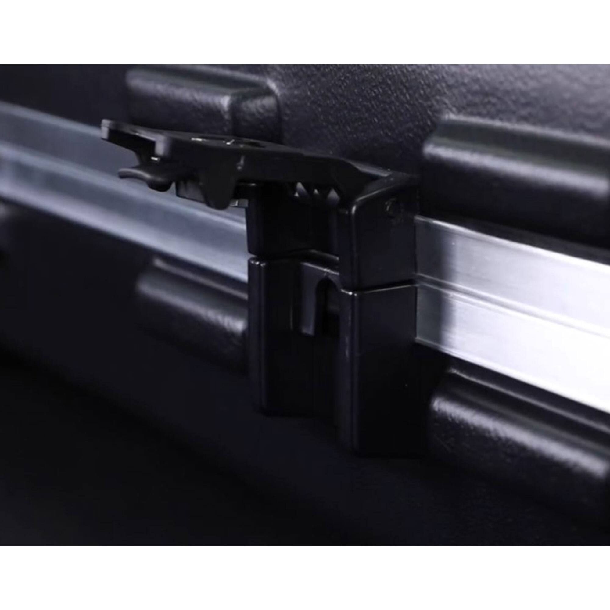 Alt View 7. SKB - SKB Cases ATA Deluxe Hard Plastic Storage Wheeled Golf Bag Travel Case (3 Pack) - Black.