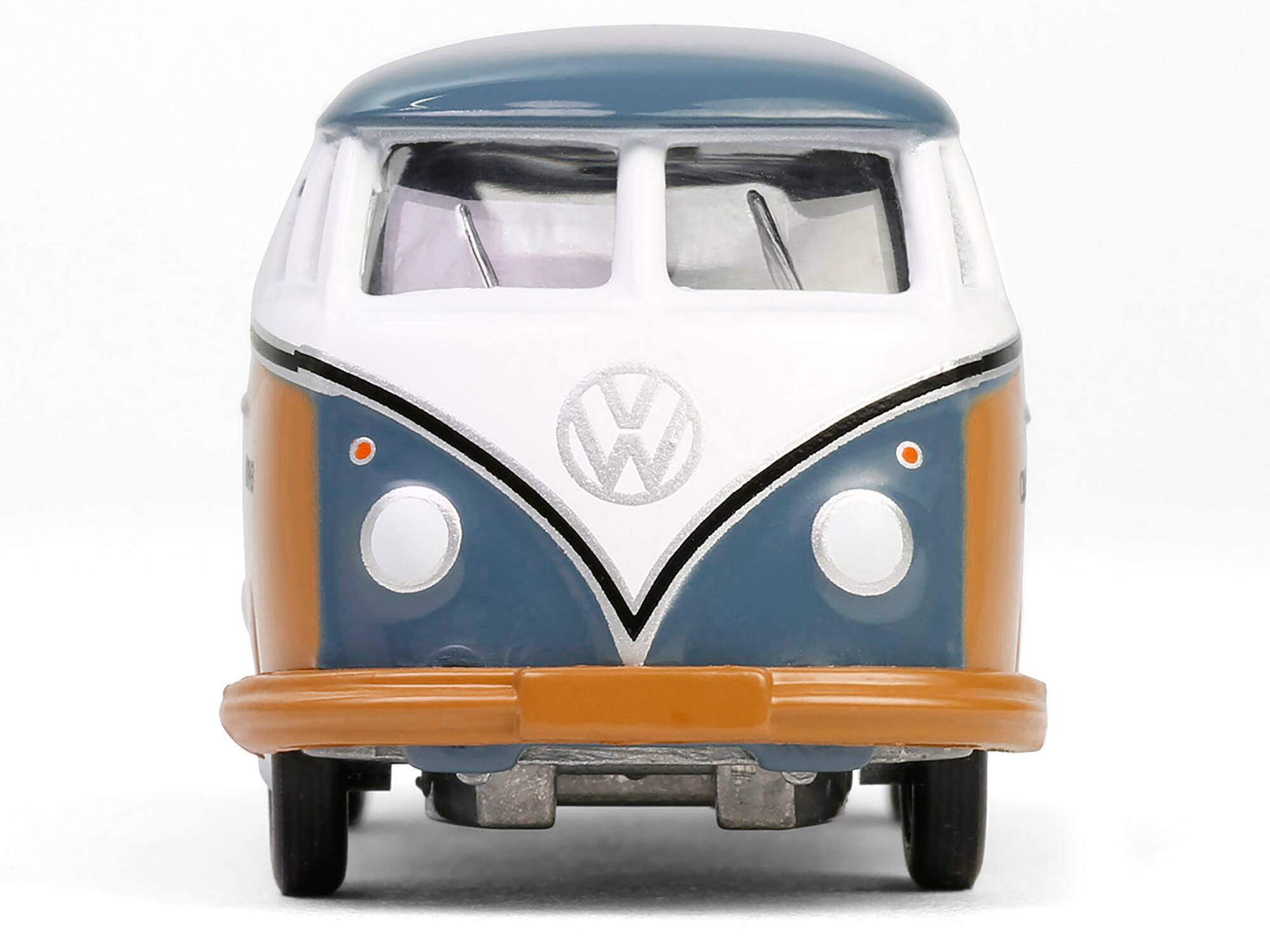 Back. Greenlight - 1964 Volkswagen Panel Van "Goodyear" Gray and White with Tan Graphics "Club Vee-Dub" Series 20 1/64 - Gray , White, Tan.