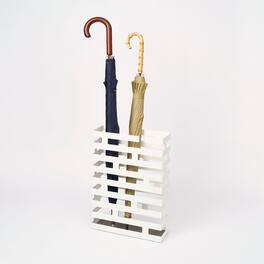 Yamazaki Home - Umbrella Stand - Rectangle - Steel - Wit