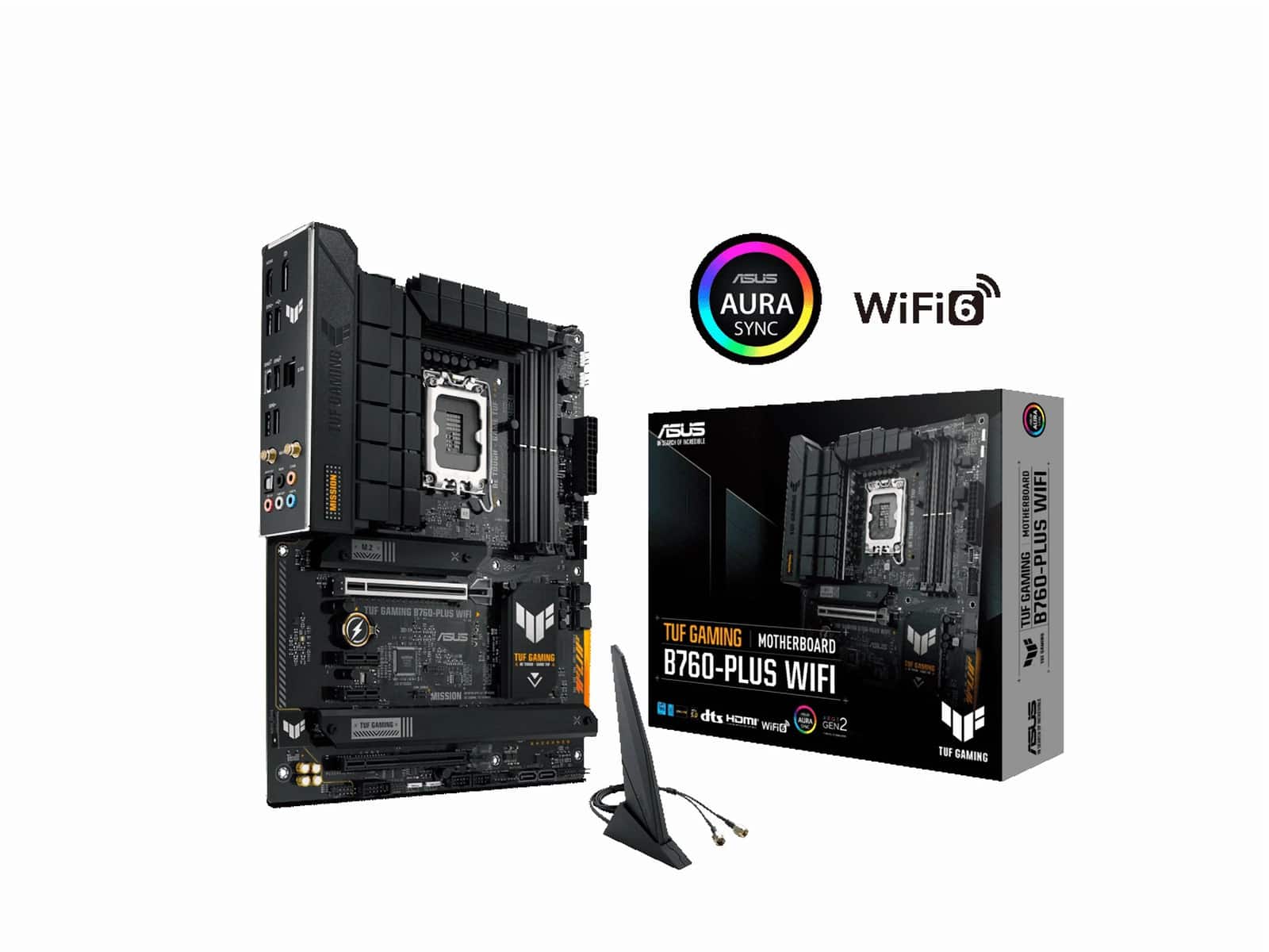 ASUS B760-PLUS WIFI マザーボード ASUS GAMING B760 PLUS WIFI Gaming Desktop Motherboard - Best Buy