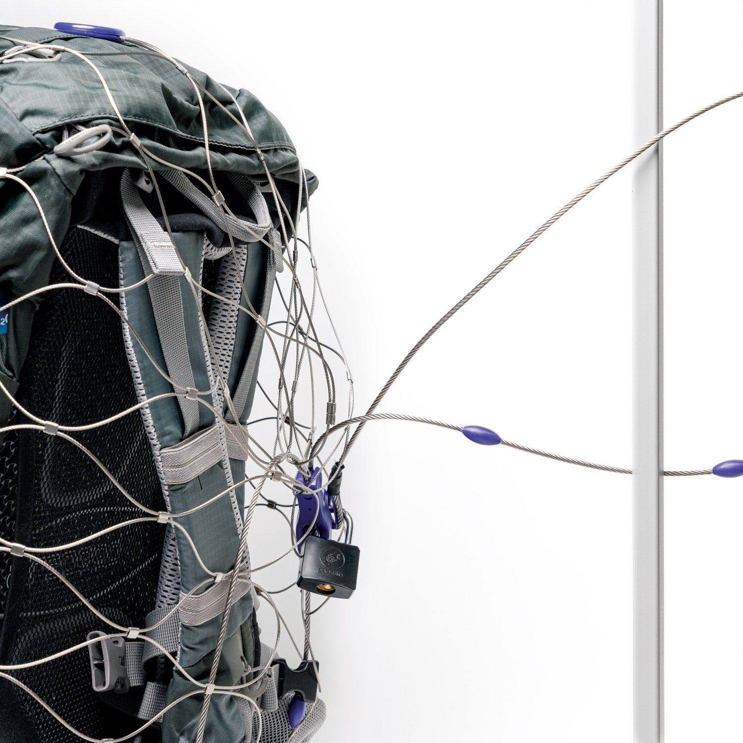 Alt View 1. Pacsafe - 55L Backpack and Bag Protector, Silver - Silver.