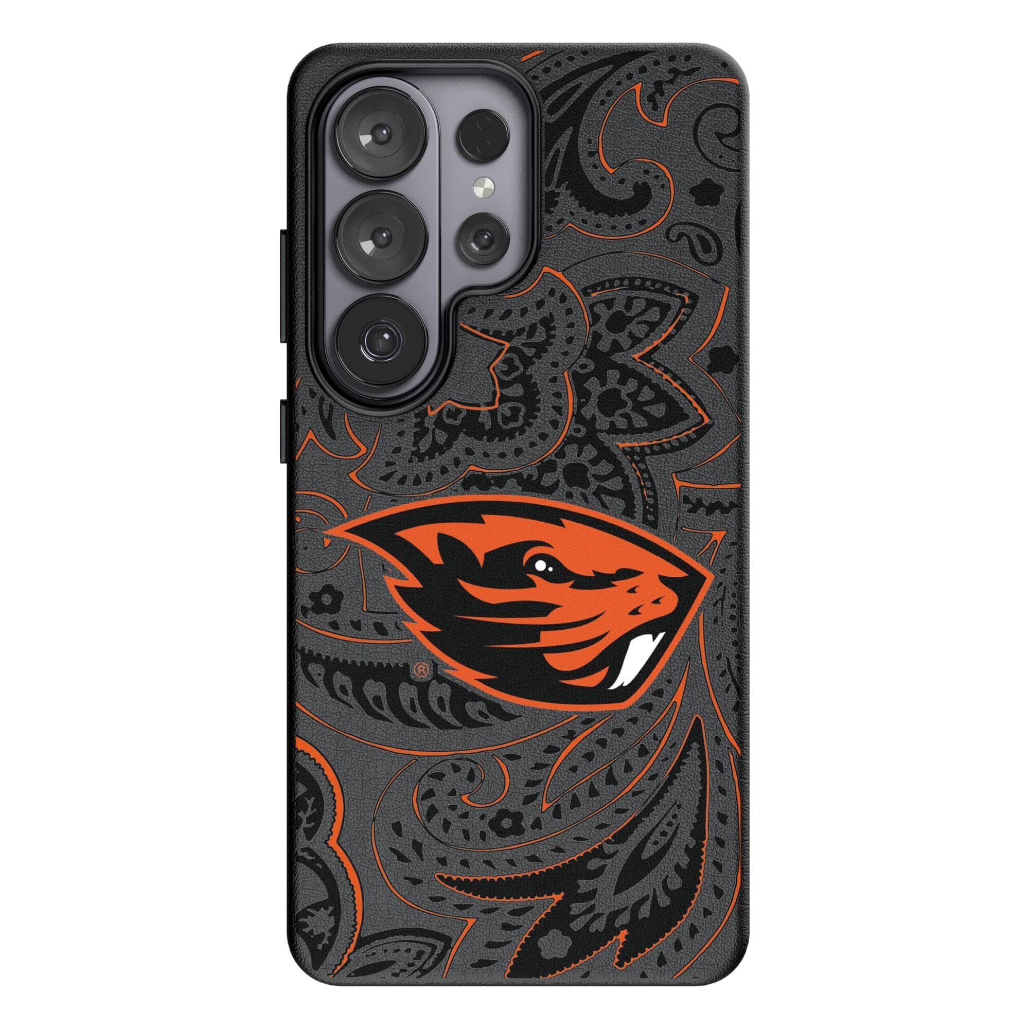 Keyscaper - NCAA - Oregon State Beavers Paisley Galaxy Magnetic Bump Case - S26 - Black price history on PriceWatchPro