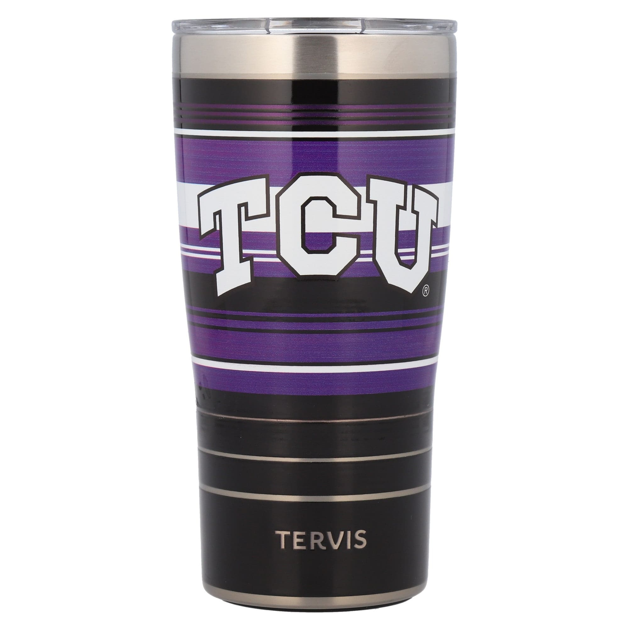Tervis - TCU Horned Frogs 20oz. Hype Stripe Stainless Steel Tumbler - Multicolor