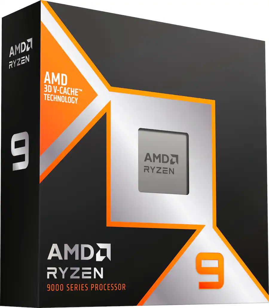 AMD Ryzen 9 9900X3D 12 Core 24 Thread 4.4 GHz (5.5 GHz Max Boost ...