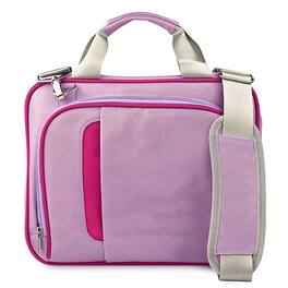 Kitcheniva - Laptop Shoulder Messenger Bag For 13" Laptop - Purple/Pink