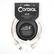 Front. Cordial - Premium High-Copper Microphone Cable - White.