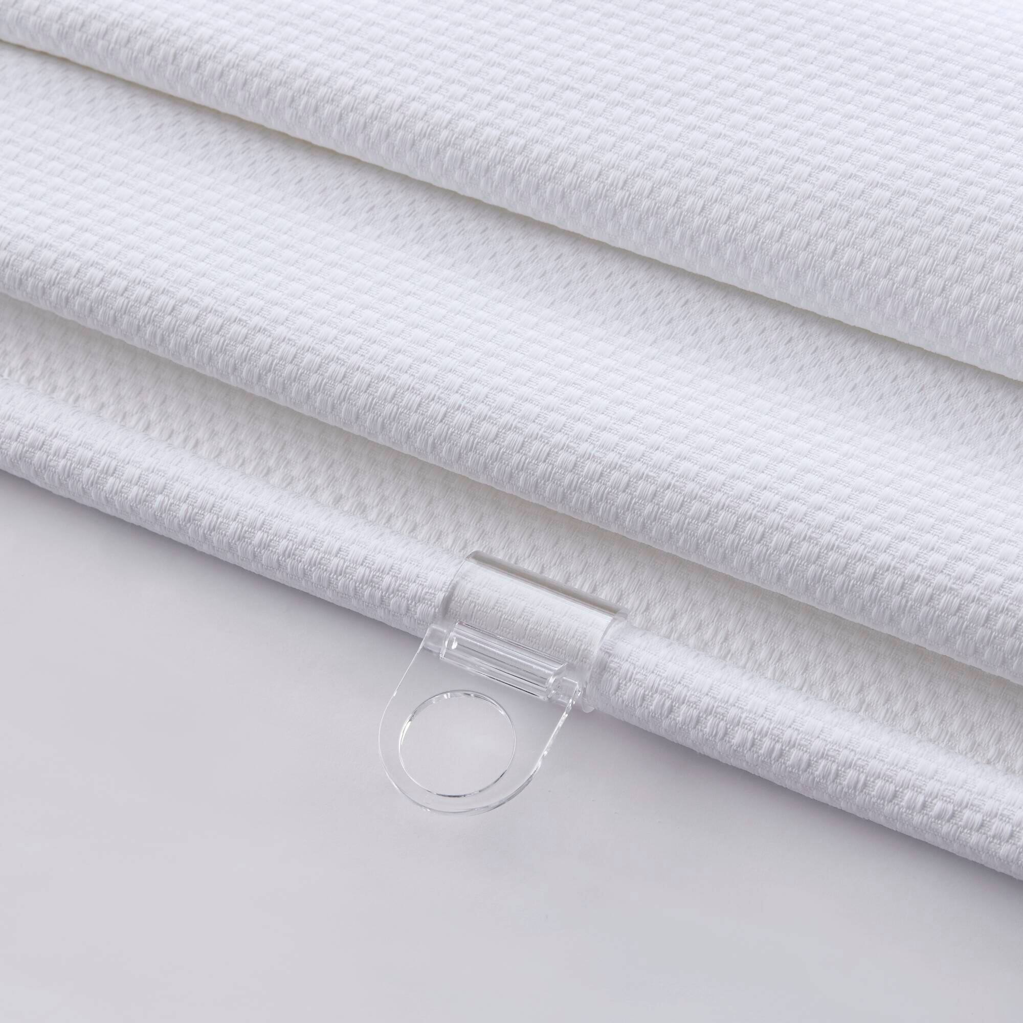 Alt View 7. BreeBe - 1PC 23x64' Cordless Roman Blind  Galen Matte fabric - White.