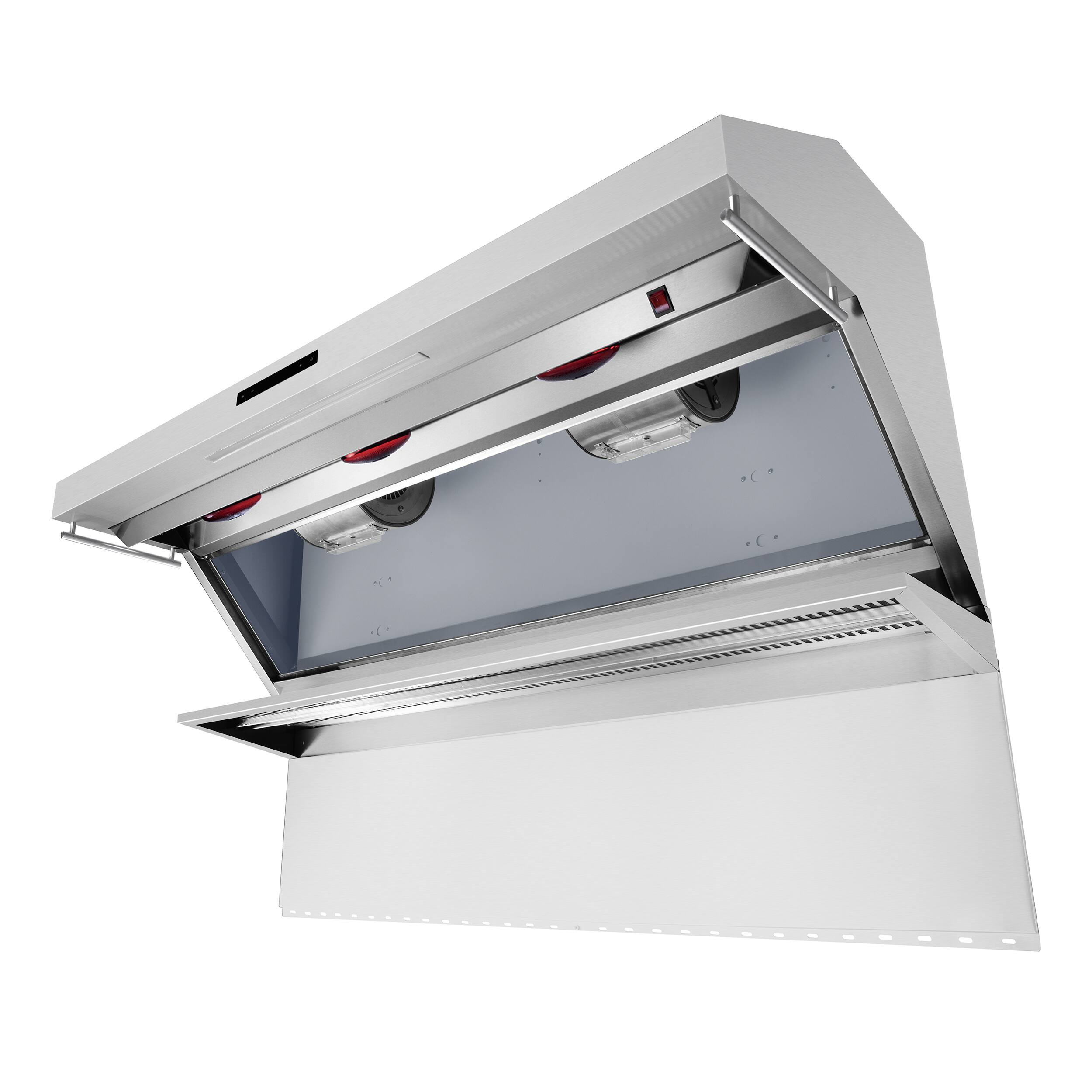 Alt View 1. Forno Appliances - Savona 60" Wall Mount Range Hood - Stainless steel.