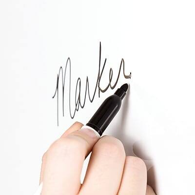 Alt View 4. U Brands - Glass Dry-Erase Whiteboard, 3' x 2' - Glass.