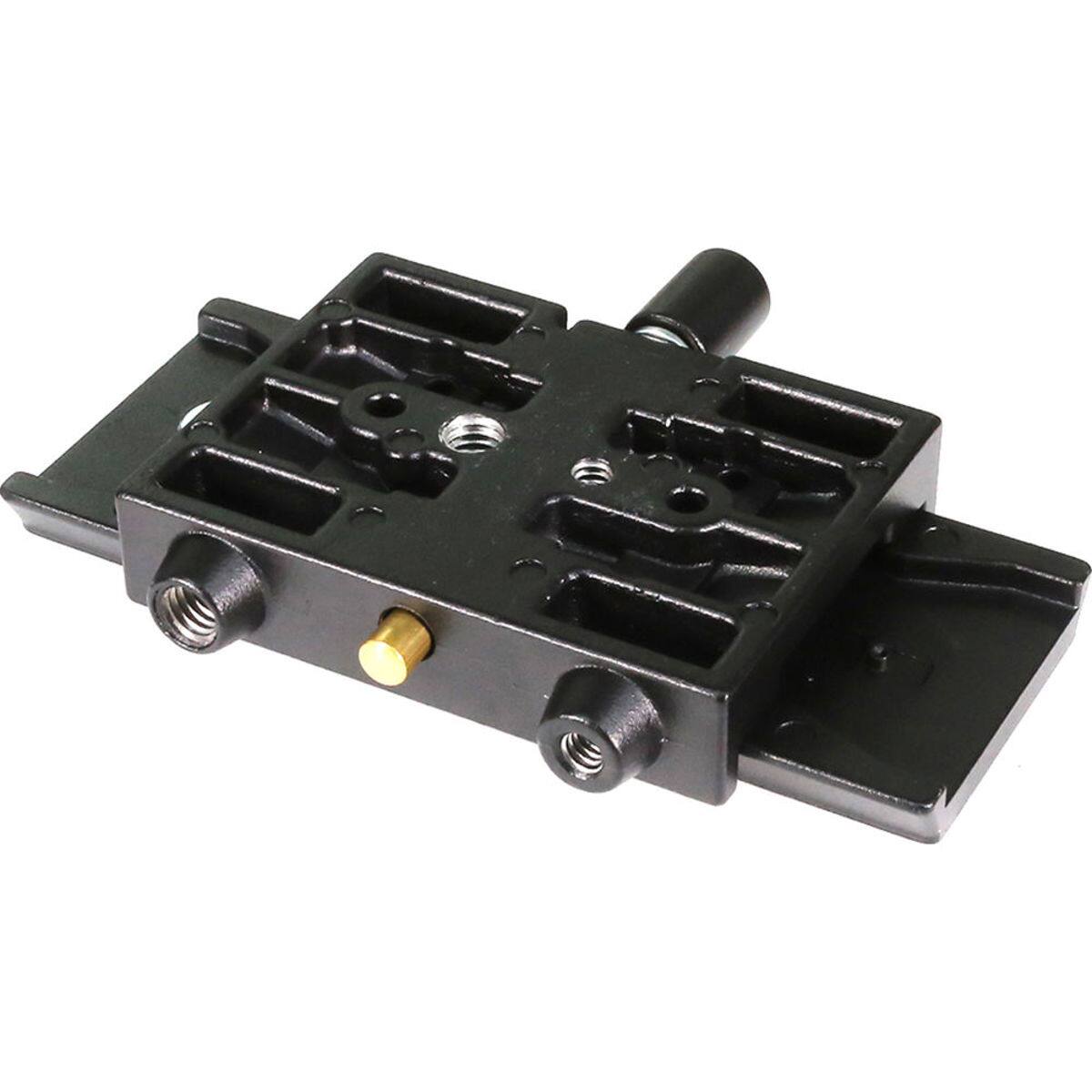 Alt View 1. Manfrotto - Manfrotto 357-1 Rapid Connect Adapter with 357PLV-1 Sliding Mounting Plate.