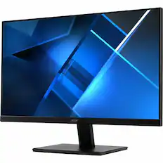 Front. Acer - Acer Vero V7 V227Q E3 22" Class Full HD LED Monitor - 16:9 - 21.5" Viewable - In-plane Switching (IPS) Technology - LED - Black.