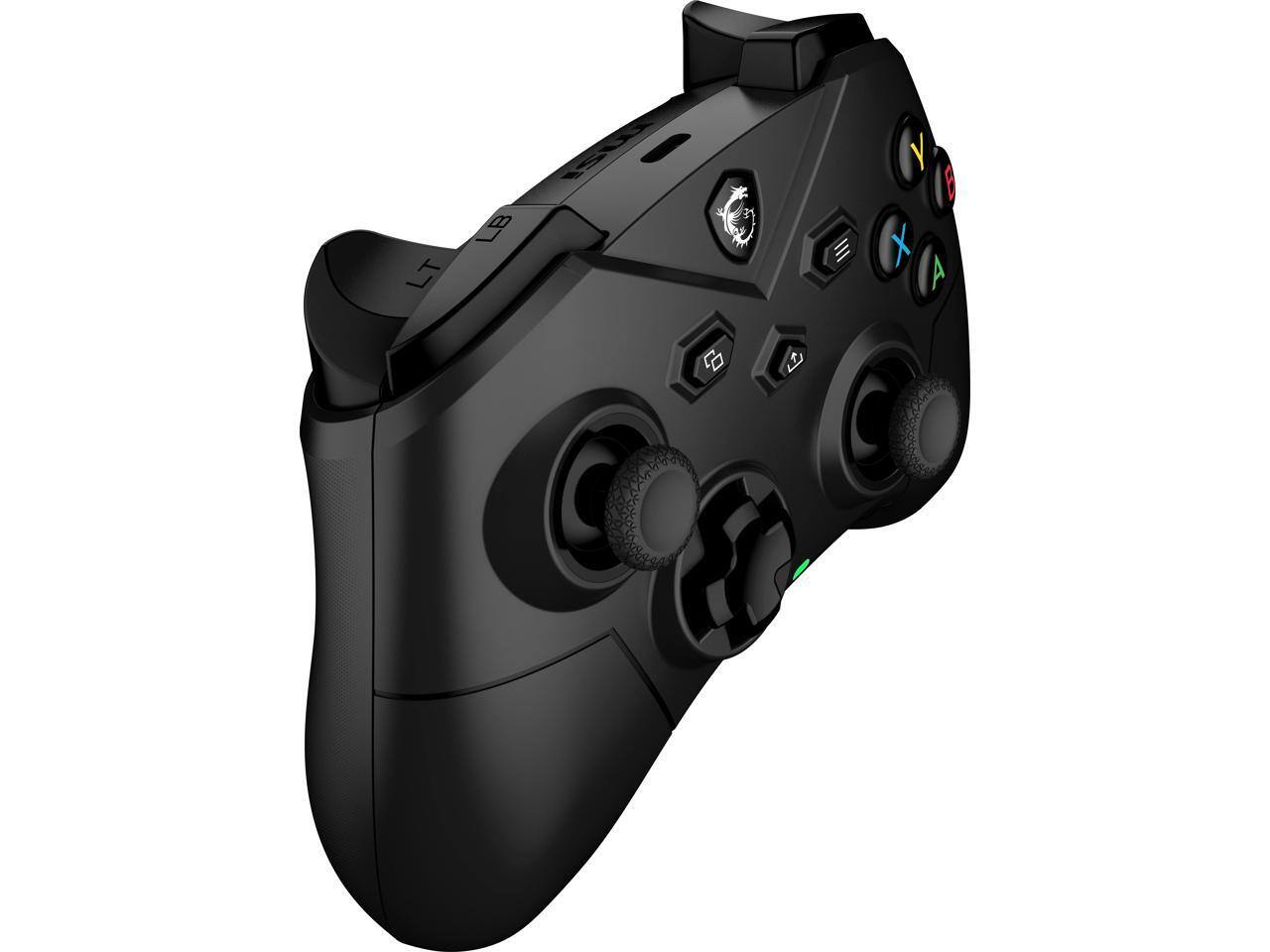 MSI Force GC300 Wireless PC Game Controller, 2.4GHz, Bluetooth
