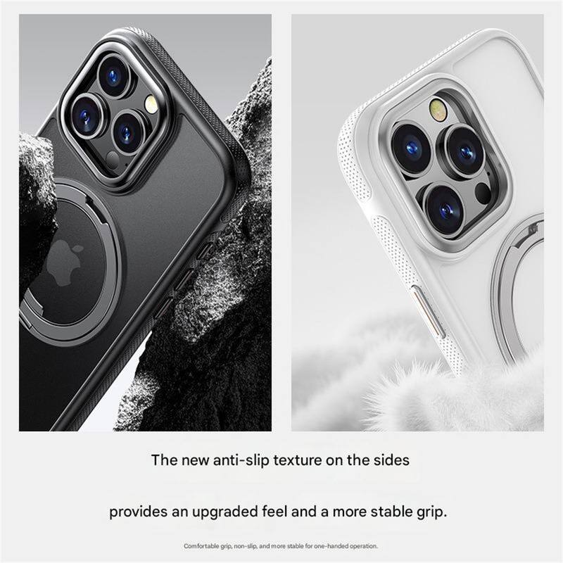 The new anti-slip texture on the sides provides an upgraded feel and a more stable grip. Comfortable grip, non-slip, and more stable for one-handed operation.