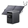 Anker - SOLIX S2000 Portable Power Station w/200W Bifacial Solar Panel,Peak 3000W Solar Generator for Emrgency&Home Backup (2010 Wh Capacity)