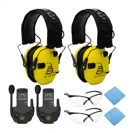 Walkers - Razor Shooting Muffs (DTOM (2-Pack) with Accessory - Yellow