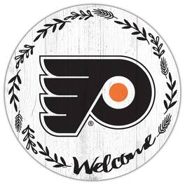 Fan Creations - Philadelphia Flyers 12" Welcome Circle Sign - Multicolor
