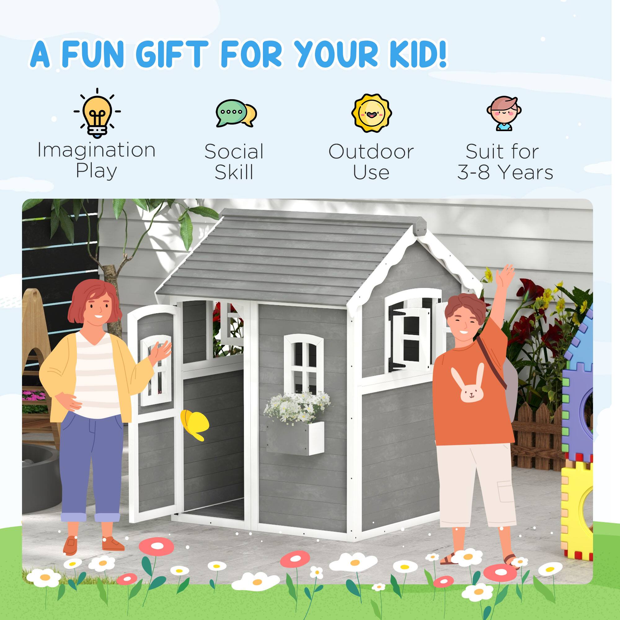 A FUN GIFT FOR YOUR KID!

- Imagination Play
- Social Skill
- Outdoor Use
- Suit for 3-8 Years