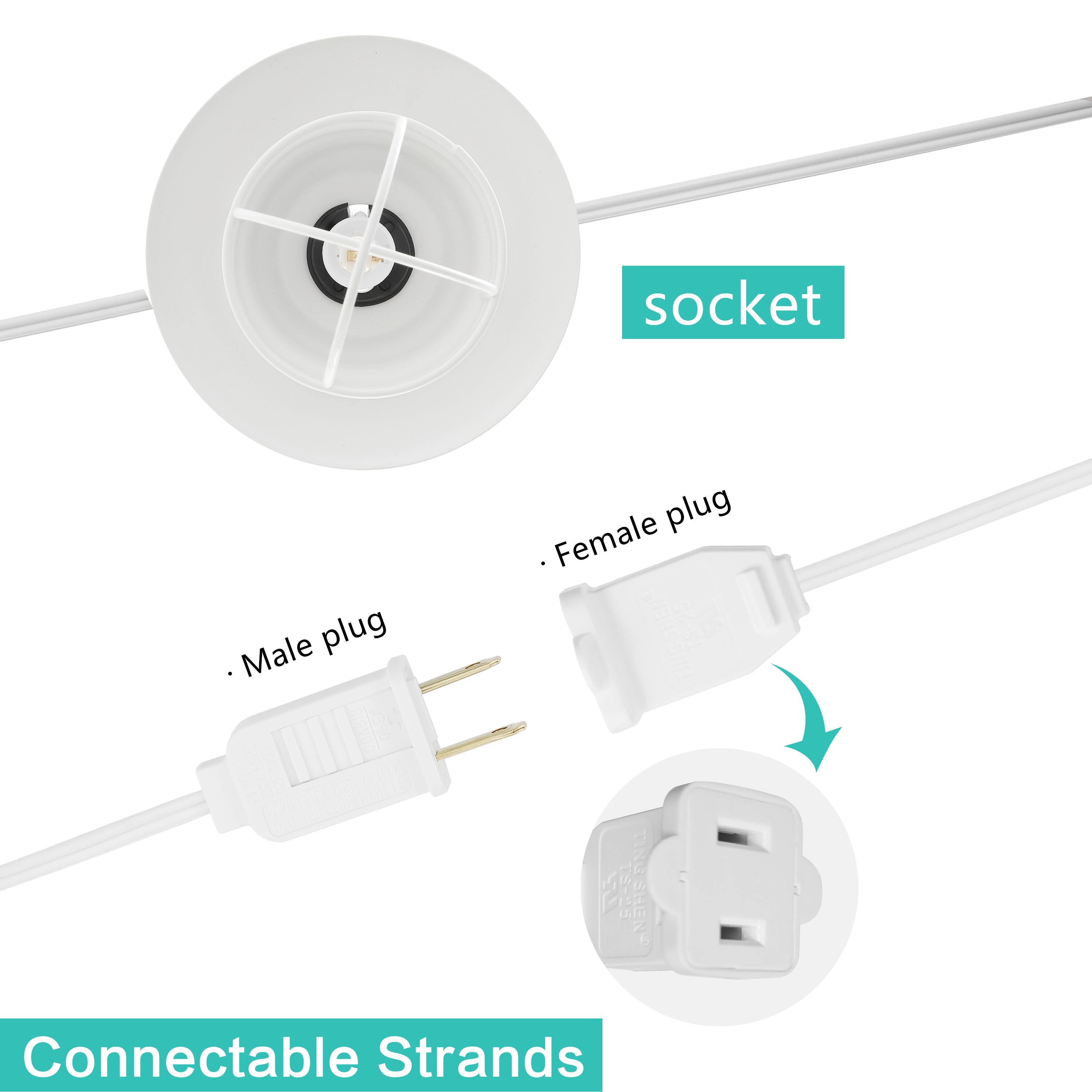 socket  
Male plug  
Female plug  
TS-25  
TINUSHEN  
Connectable Strands