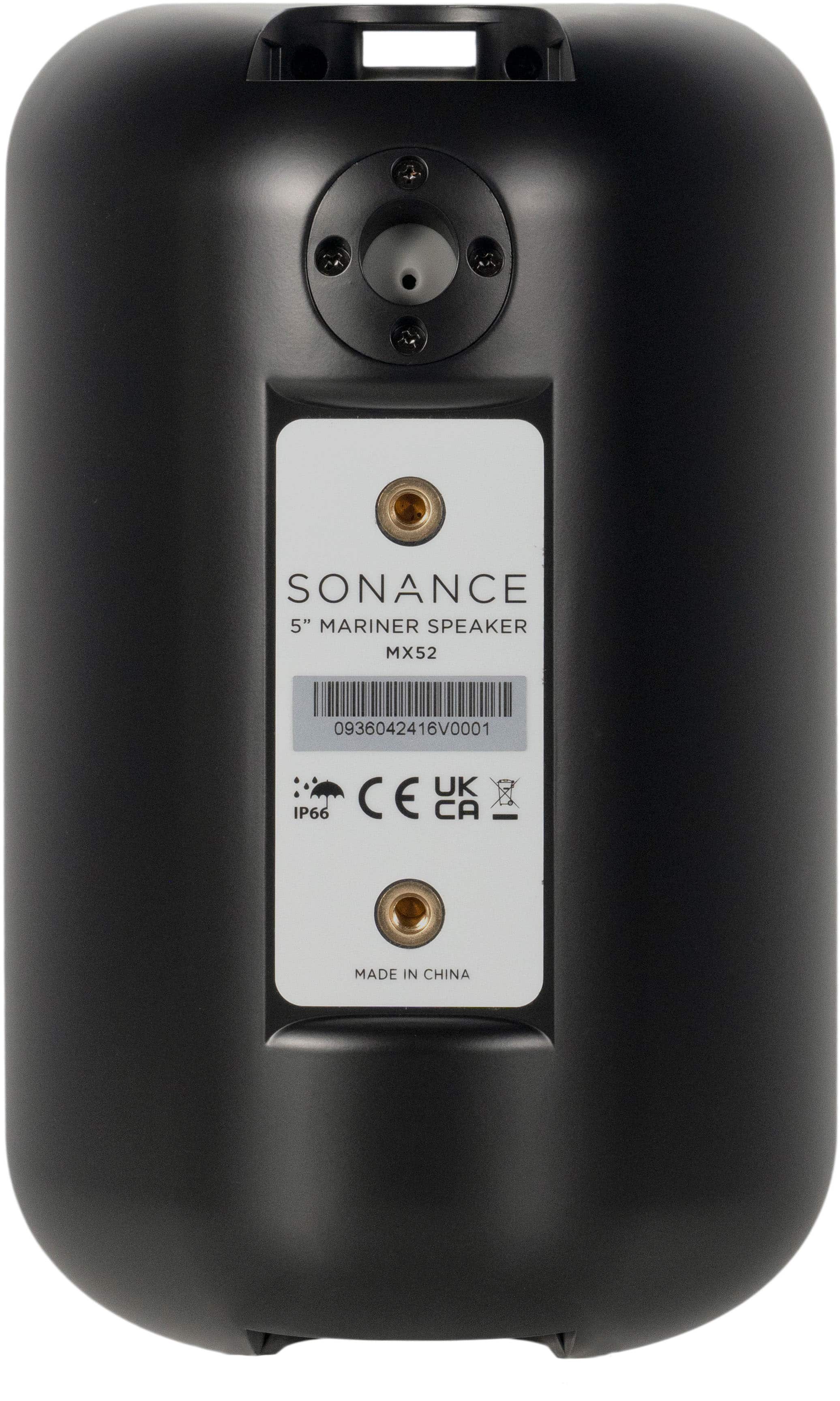 SONANCE 5" MARINER SPEAKER MX52 0936042416V0001 UK IP66 CE CA MADE IN CHINA