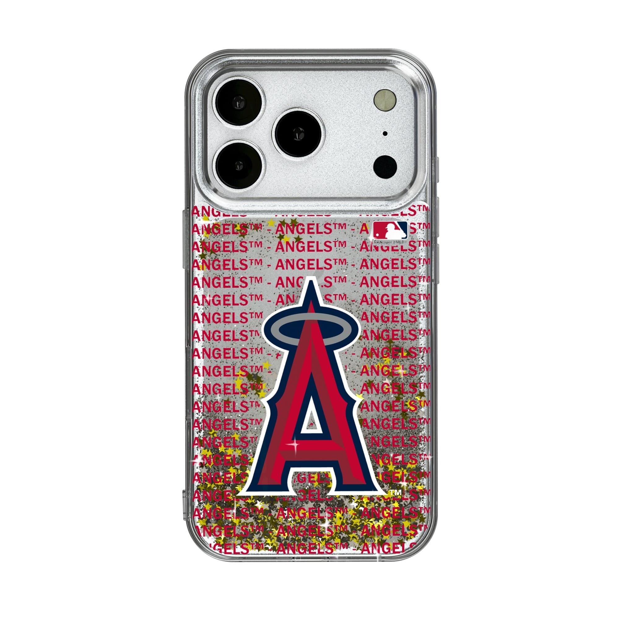 Photos - Case MLB Keyscaper -  - Los Angeles Angels iPhone Text Backdrop Design  - 14 - Multicolor 3723742 