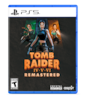 B PS5. R TOMB RAIDER IV V VI REMASTERED TEEN T CRYSTAL DYNAMICS aspyr AN EMBRACER GROUP COMPANY